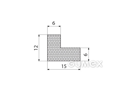 MIKROPORÖSE SILIKONPROFILE L-FORM